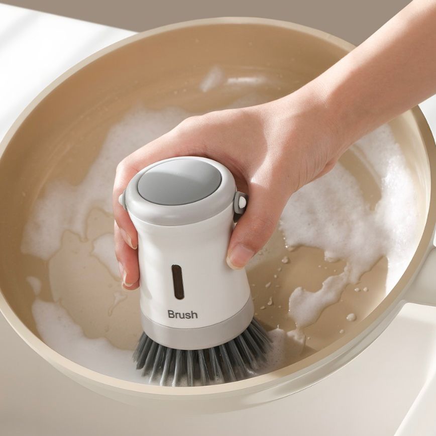 Cepillo de Limpieza con Dispenser de Detergente Brush